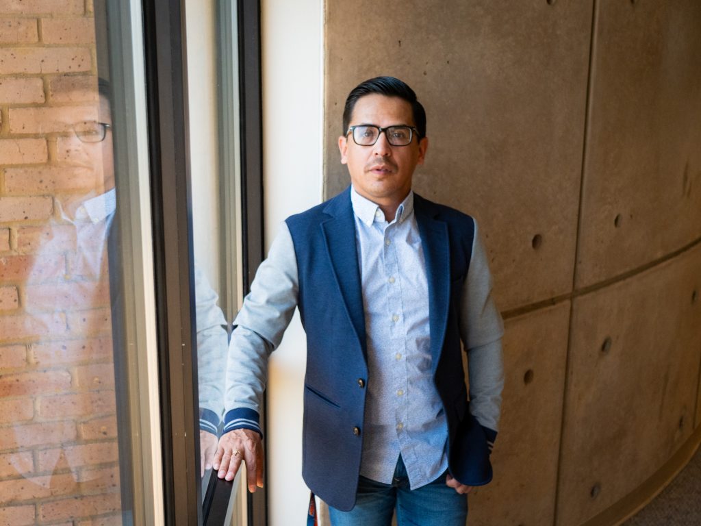 Juan Gabriel Mendoza, a Valley-based poet and educator.