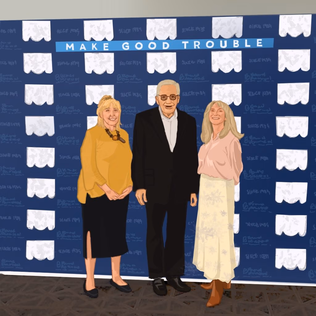 American Journalist Bob Woodward at a Planned Parenthood event.