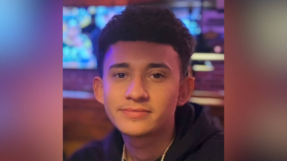 A photo of a young man wearing a hoodie and a gold necklace.