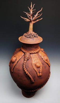 La Matanza ceramic vase